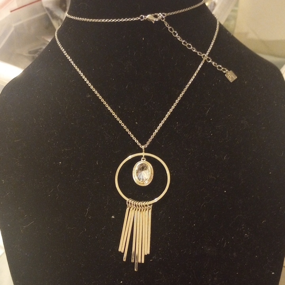 Park Lane Silver Tone Long Necklace